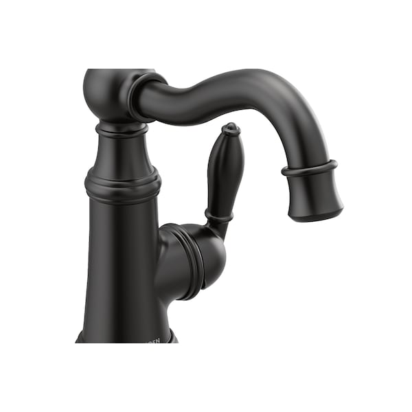 Moen One-Handle Bathroom Faucet Matte Black S42107BL - main